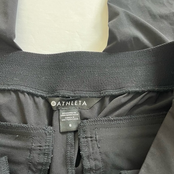 Athleta Vienna Slim Pant Black size 8 - Picture 4 of 14